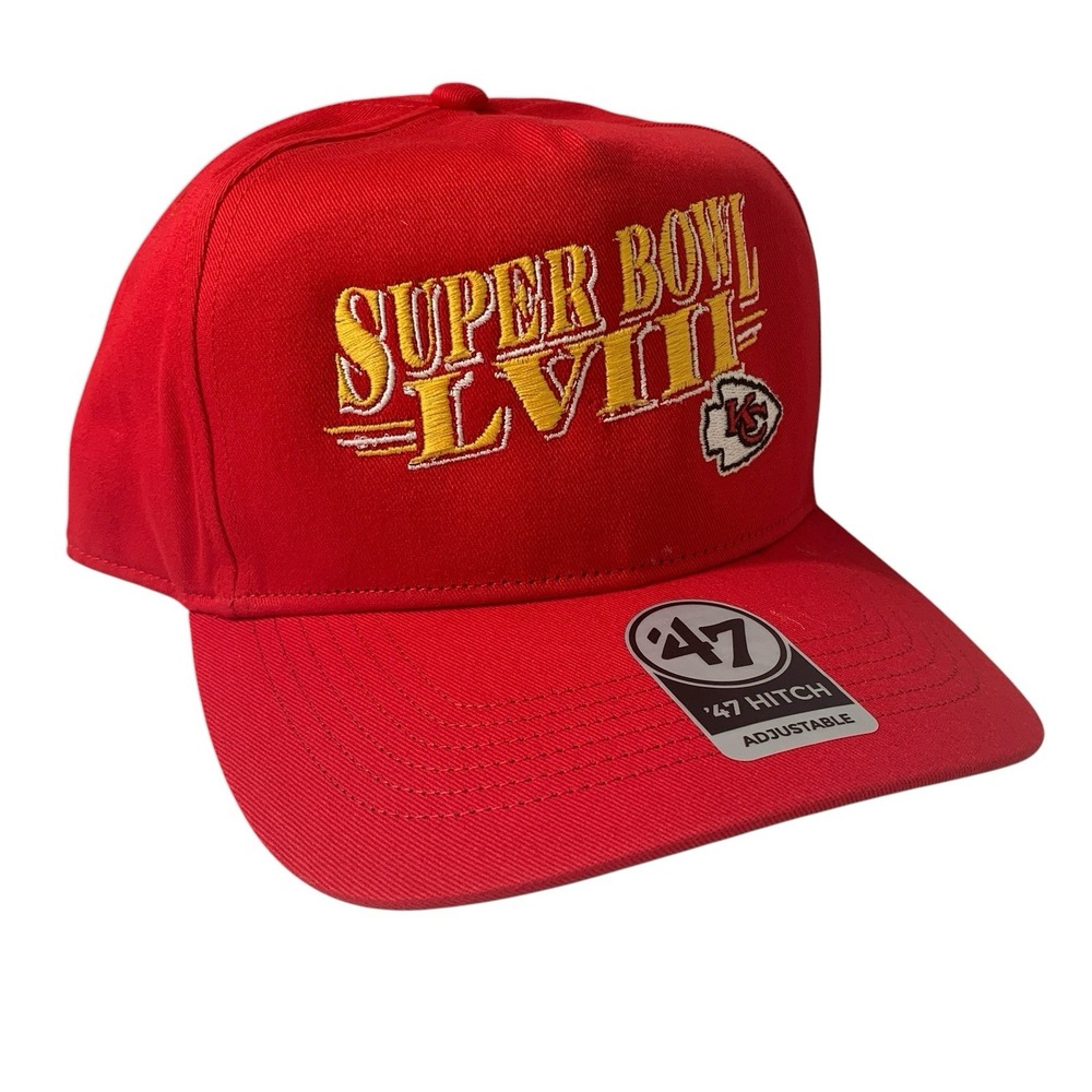 Kansas City Chiefs '47 Brand Super Bowl LVIII Hitch Adjustable Snapback Hat OSFM